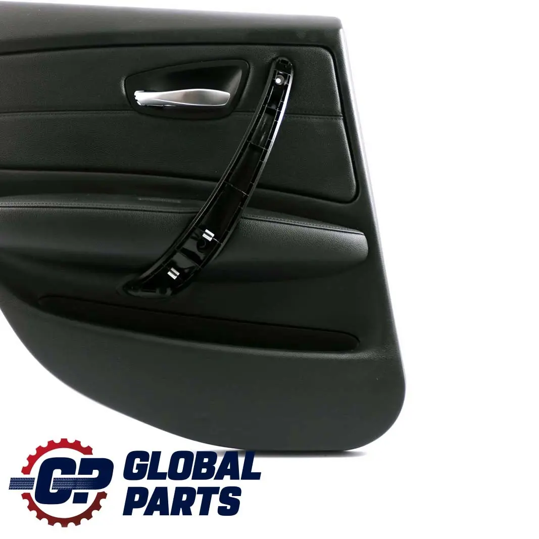 BMW E87 LCI Pannello rivestimento porta posteriore sinistra in pelle Boston Nero - SKU 7224353 - Numero di parte 7224353