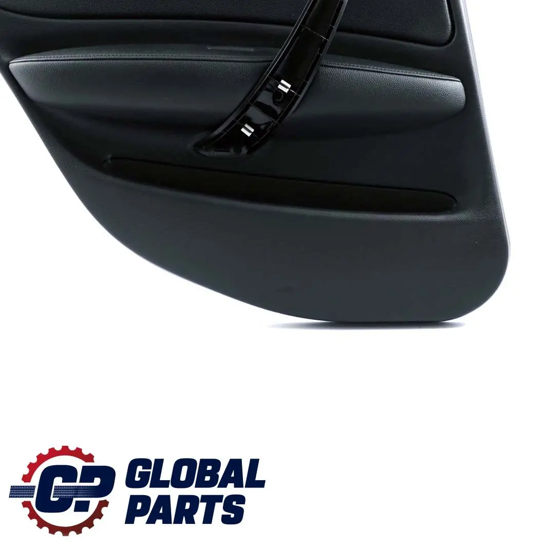BMW 1 Reihe E87 LCI Türverkleidung Hinten Links Leder Boston Schwarz - SKU 7224353 - Teilenummer 7224353