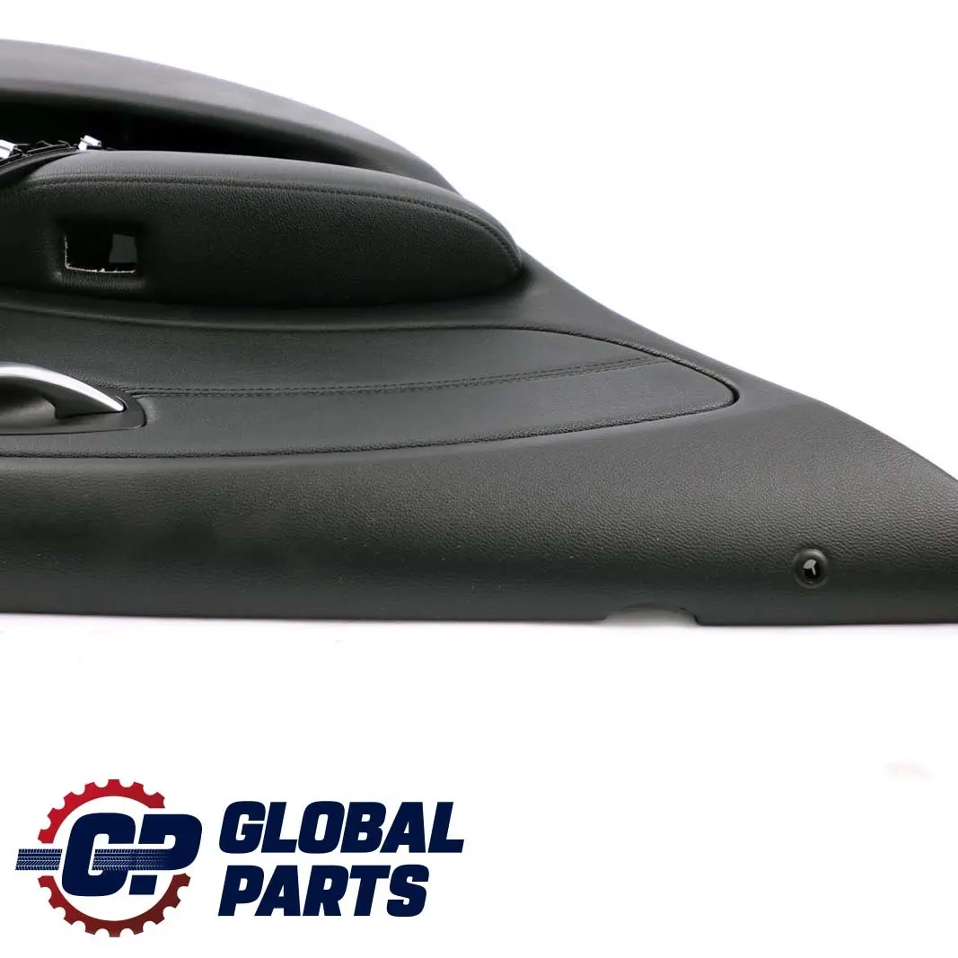 Left N/S Door Card Lining Panel Leather Boston Black to BMW 1 Series E87 LCI Rear with Part number 7224353 BMW 1 Series E87 LCI Rear Left N/S Door Card Lining Panel Leather Boston Black - SKU 7224353 - Part number 7224353