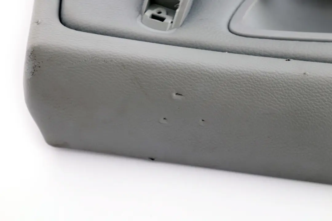 BMW 1 Series E87 LCI Rear Left N/S Door Card Trim Panel Grey Leather - SKU 7224355 - Part number 7224355