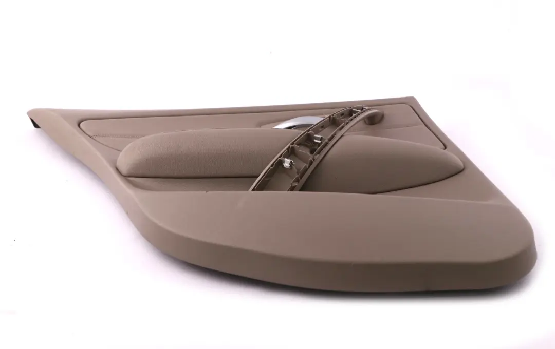BMW 1 Series E87 LCI Rear Left N/S Door Card Trim Panel Beige Leather - SKU 7224357 - Part number 7224357