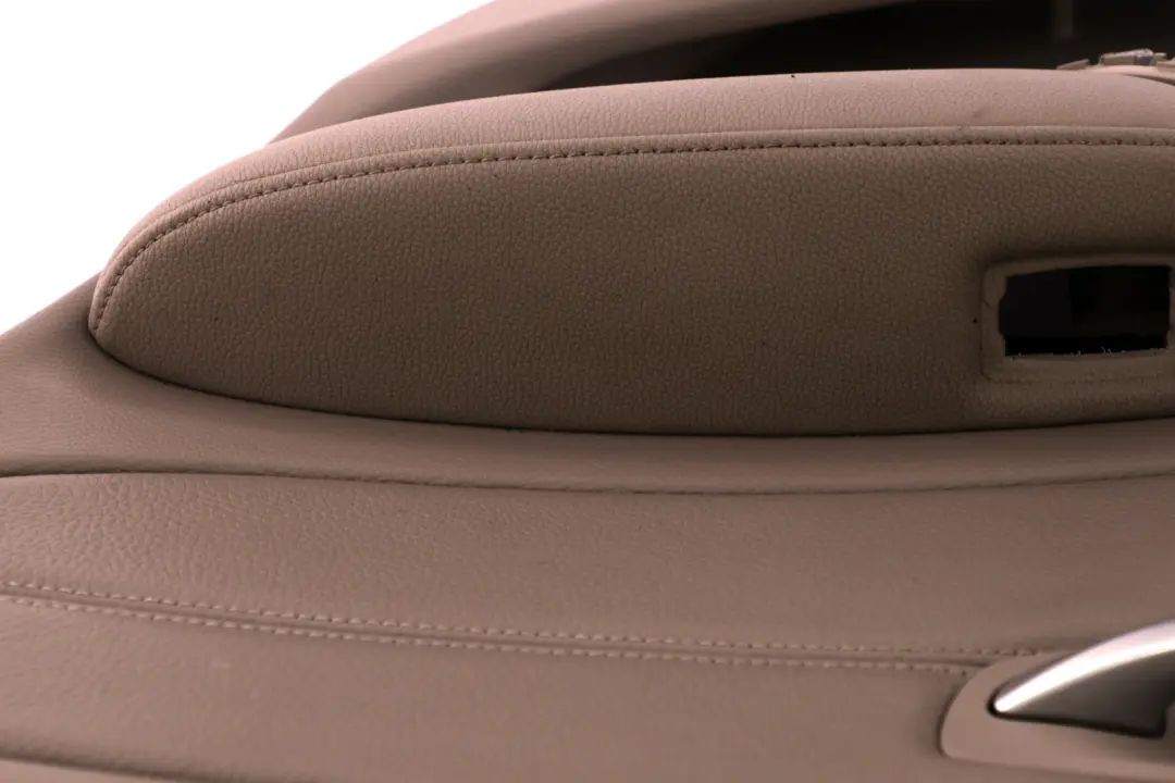 BMW 1 Reihe E87 LCI Türverkleidung hinten rechts Beige Boston Leder - SKU 7224358 - Teilenummer 7224358