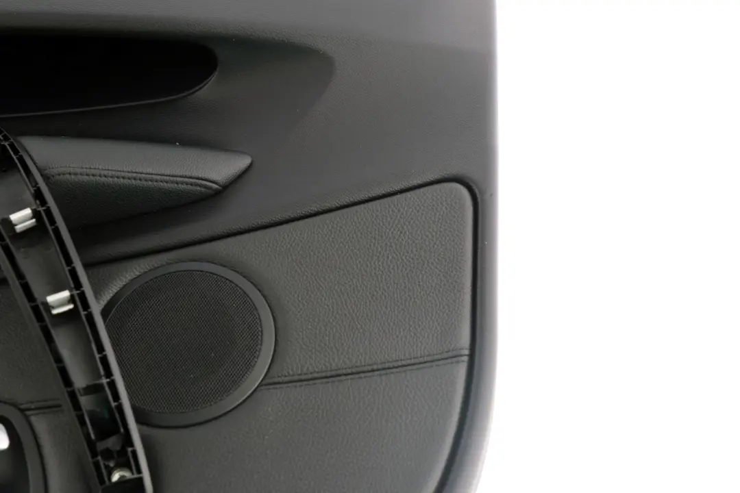 BMW E81 E82 Carte de doublure de porte avant droite en cuir noir - SKU 7224362 - Numéro de pièce 7224362