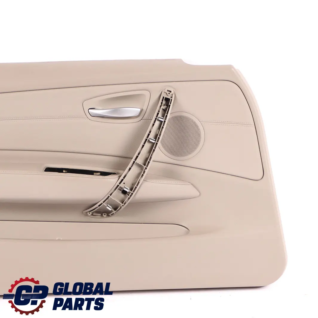BMW E81 E82 Front Left N/S Door Lining Card Cloth Leather Boston Beige - SKU 7224365 - Part number 7224365