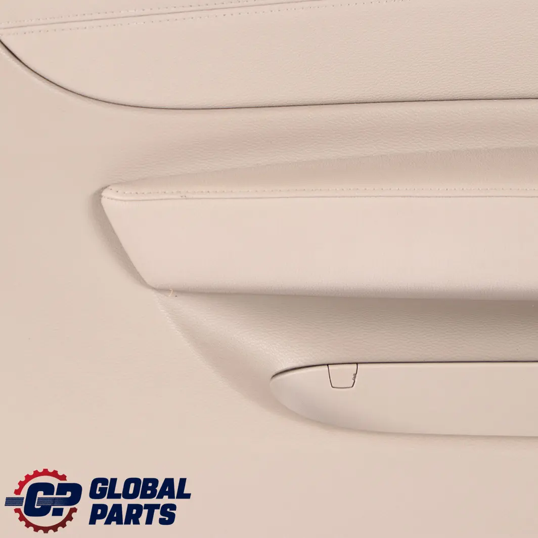 BMW E81 E82 Fodera porta anteriore sinistra Carta panno pelle Boston Beige - SKU 7224365 - Numero di parte 7224365