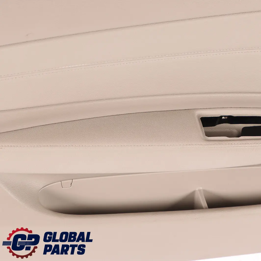BMW E81 E82 Fodera porta anteriore sinistra Carta panno pelle Boston Beige - SKU 7224365 - Numero di parte 7224365
