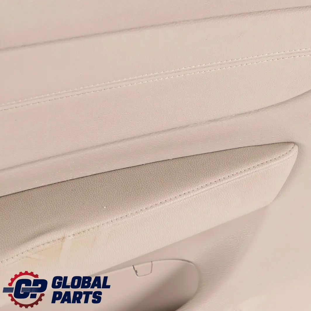 Delantero Derecho Puerta Forro Tarjeta Tela Cuero Boston Beige para BMW E81 E82 con número de pieza 7224366 BMW E81 E82 Delantero Derecho Puerta Forro Tarjeta Tela Cuero Boston Beige - SKU 7224366 - Número de pieza 7224366