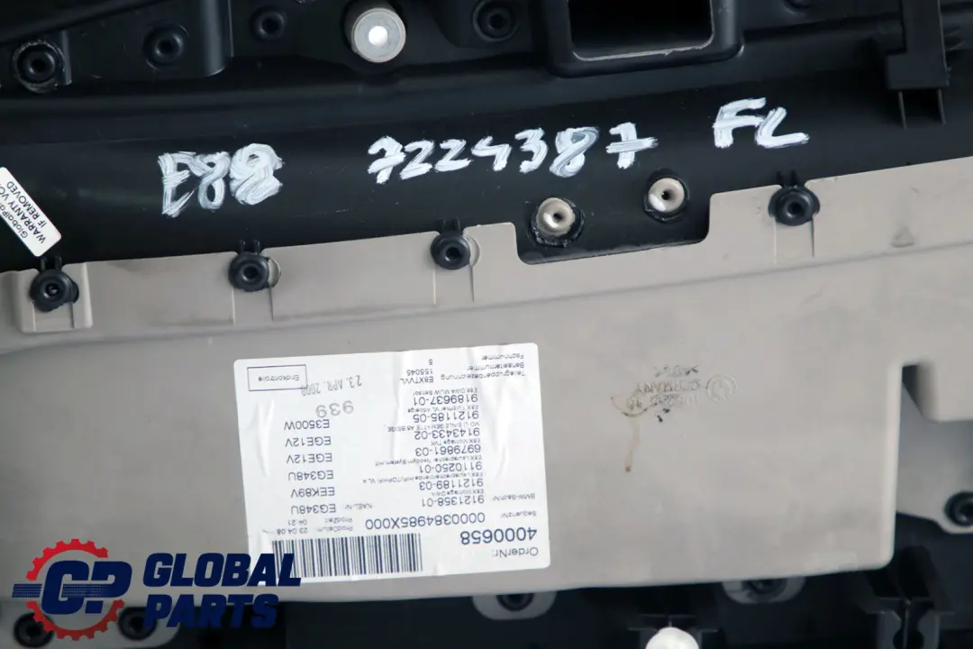 BMW 1 Reihe E88 Cabrio Türverkleidung Vorn Links Leder Boston Beige - SKU 7224387 - Teilenummer 7224387