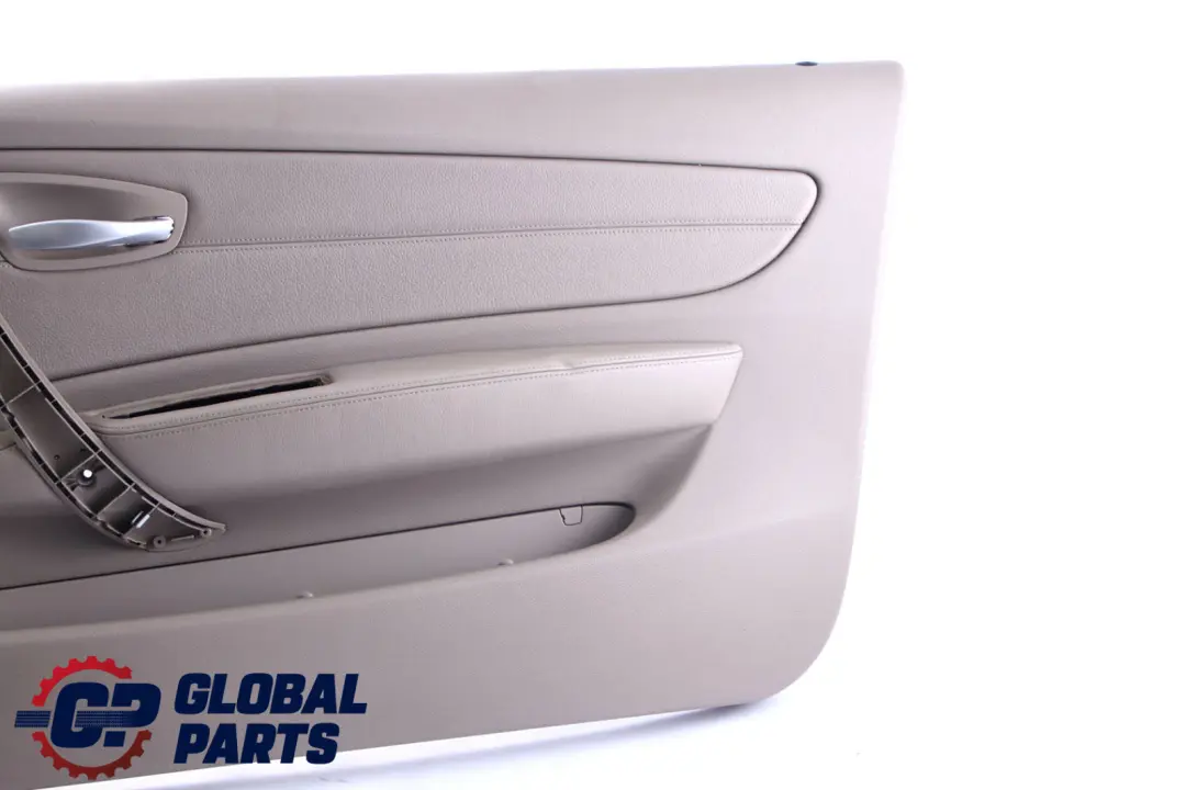 Front Right O/S Trim Panel Door Card Leather Boston Beige to BMW E88 Convertible with Part number 7224388 BMW E88 Convertible Front Right O/S Trim Panel Door Card Leather Boston Beige - SKU 7224388 - Part number 7224388