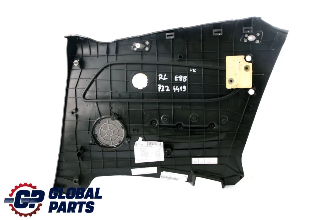 BMW E88 Convertible Trasero Izquierdo Lateral Panel Cuero Boston Beige - SKU 7224419 - Número de pieza 7224419