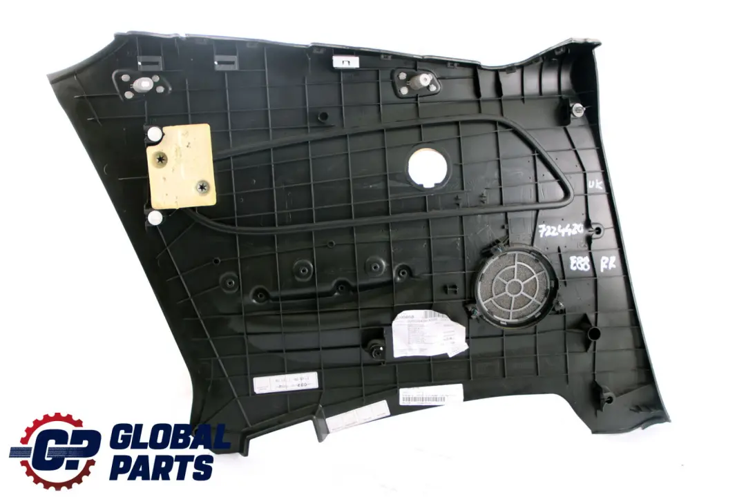 Right O/S Lateral Trim Panel Leather Boston Beige to BMW 1 E88 Convertible Rear with Part number 7224420 BMW 1 E88 Convertible Rear Right O/S Lateral Trim Panel Leather Boston Beige - SKU 7224420 - Part number 7224420