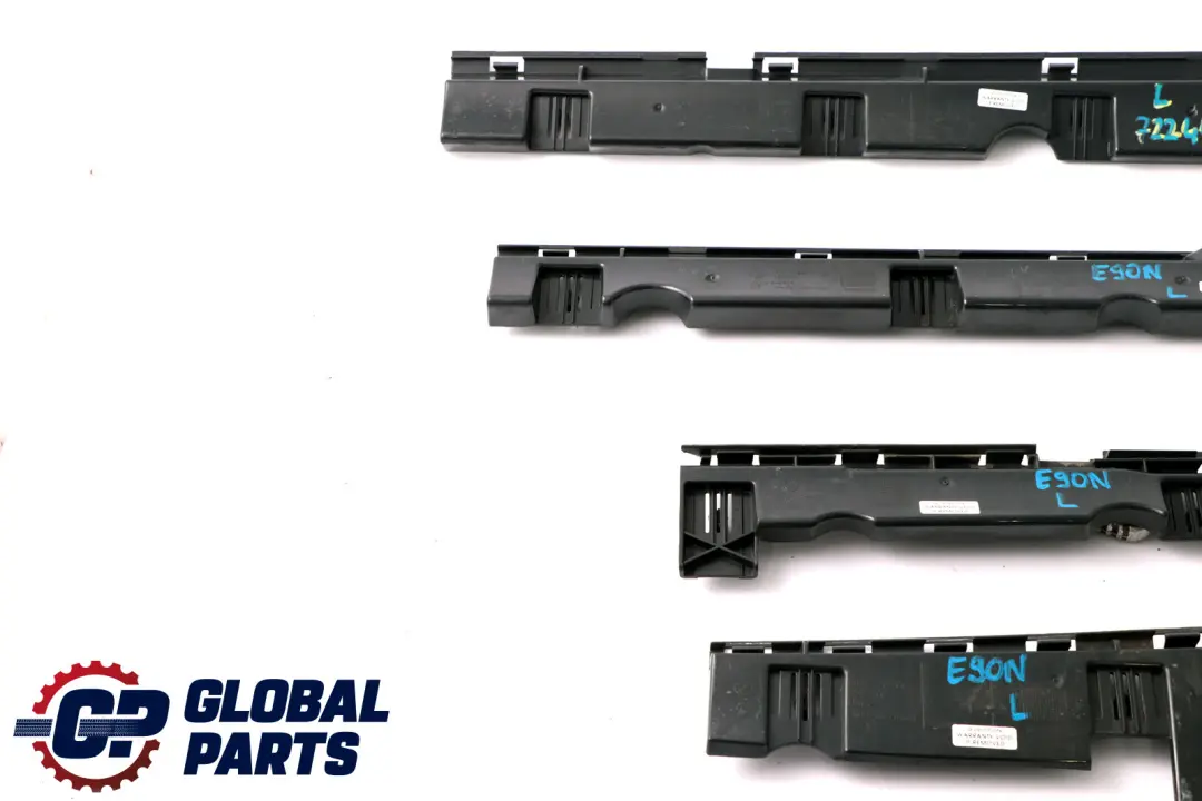 BMW Série 3 E90 E91 LCI Bande de maintien de porte gauche Jupe L1 L2 L3 L4 Set - SKU 7224455-1 - Numéro de pièce 7224455