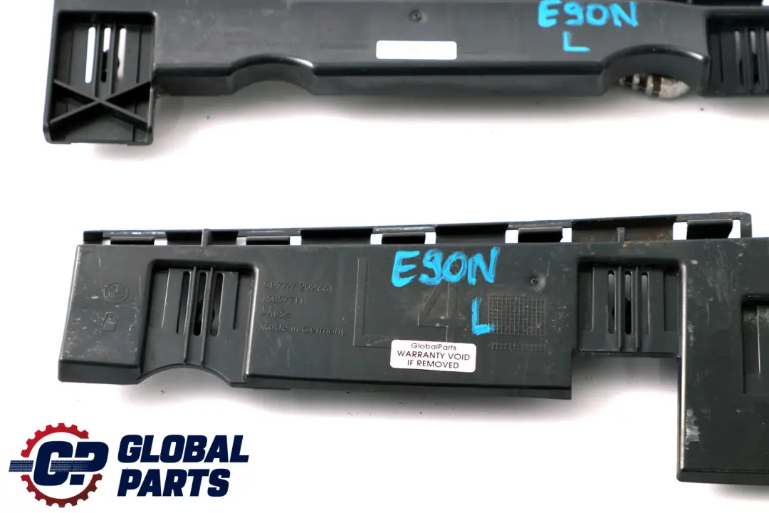 BMW Série 3 E90 E91 LCI Bande de maintien de porte gauche Jupe L1 L2 L3 L4 Set - SKU 7224455-1 - Numéro de pièce 7224455