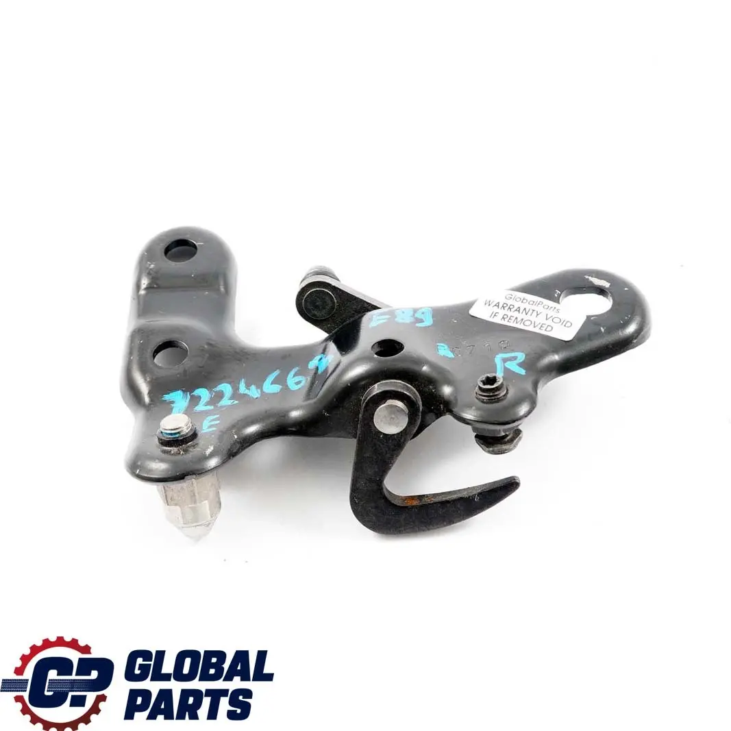 Zamek dachu prawy dach do BMW E89 Z4 o numerze 7224668 BMW E89 Z4 Zamek dachu prawy dach - SKU 7224668 - Numer Części 7224668