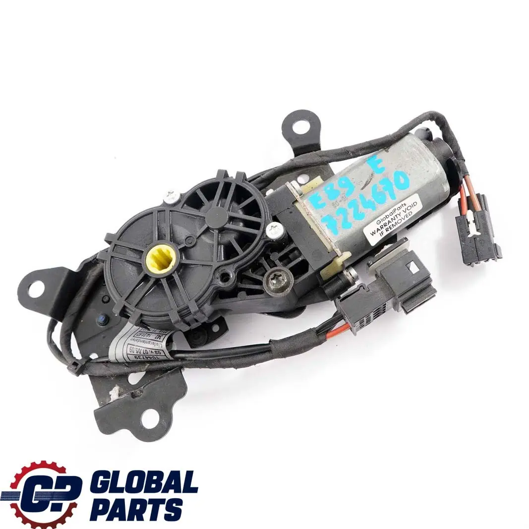BMW Z4 E89 Roadster Techo Rígido Mecanismo De Bloqueo Motor Actuador - SKU 7224670 - Número de pieza 7224670