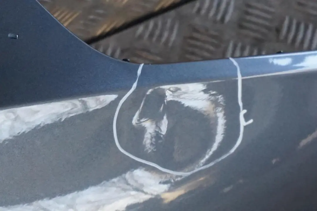 Left N/S Quarter Side Panel Wing Fender Mineralgrau B39 to BMW Z4 Series E89 Rear with Part number 7225123 BMW Z4 Series E89 Rear Left N/S Quarter Side Panel Wing Fender Mineralgrau B39 - SKU 7225123-MG - Part number 7225123