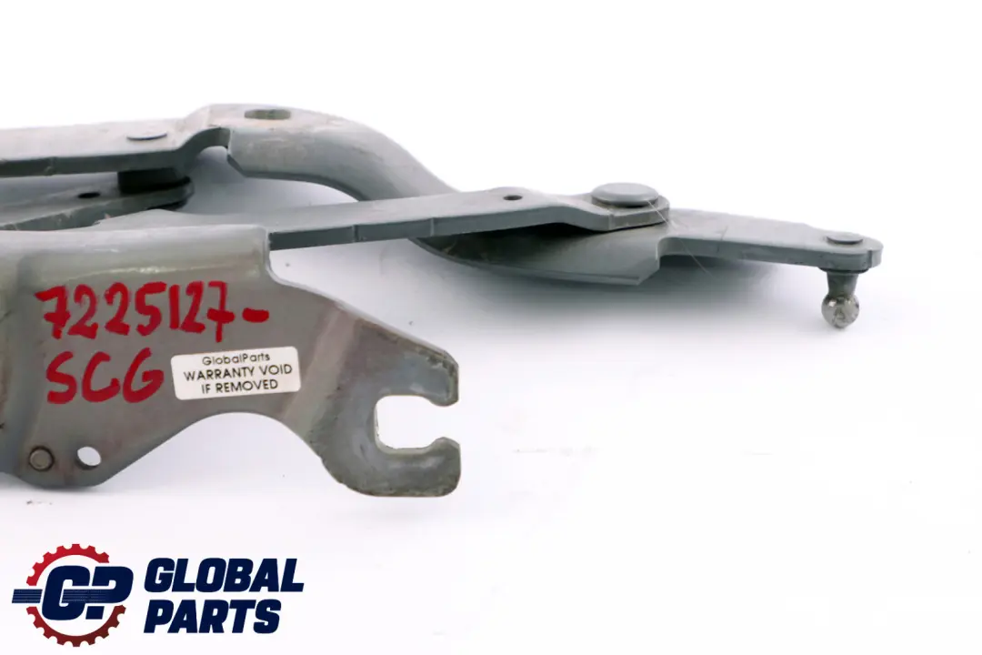 BMW Z4 Series E89 Left Engine Hood Bonnet Hinge N/S Spacegrau Grey A52 7191511 - SKU 7225127-SCG - Part number 7225127