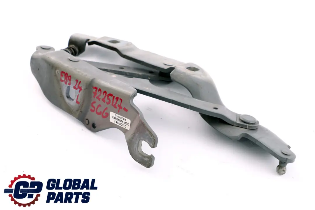 Charnière de capot de moteur gauche Spacegrau Grey A52 7191511 pour BMW Z4 E89 à propos du numéro de pièce 7225127 BMW Z4 E89 Charnière de capot de moteur gauche Spacegrau Grey A52 7191511 - SKU 7225127-SCG - Numéro de pièce 7225127