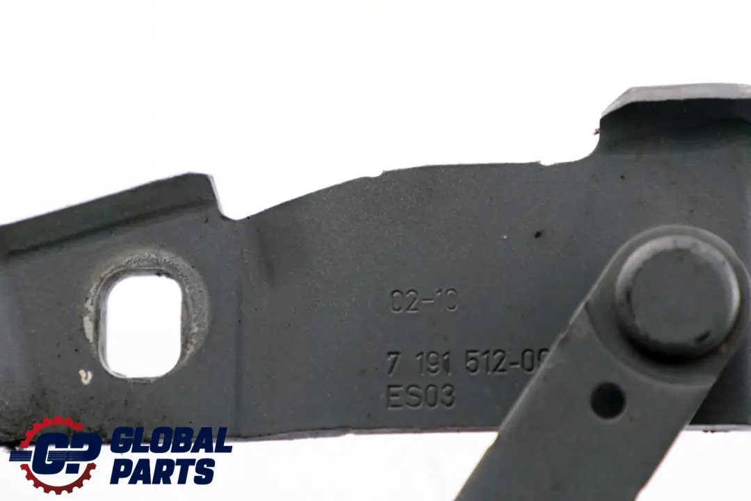 Right Engine Hood Bonnet Hinge O/S Spacegrau Grey A52 7191512 to BMW Z4 er E89 with Part number 7225128 BMW Z4 er E89 Right Engine Hood Bonnet Hinge O/S Spacegrau Grey A52 7191512 - SKU 7225128-SCG - Part number 7225128