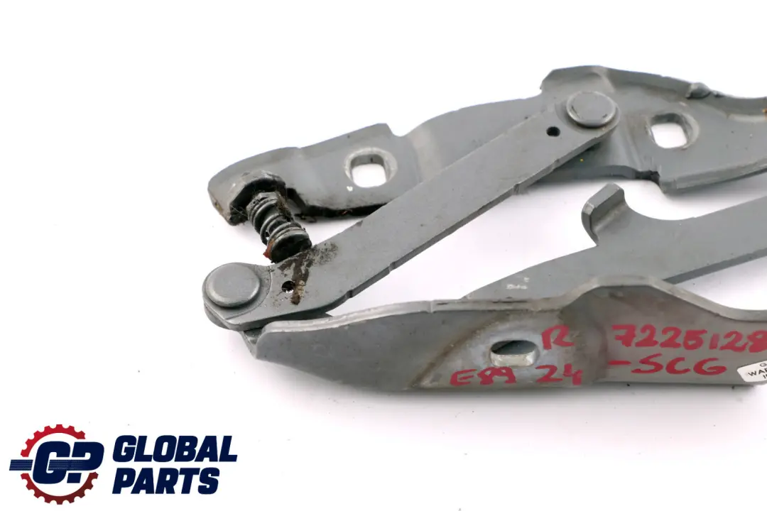 BMW Z4 er E89 Right Engine Hood Bonnet Hinge O/S Spacegrau Grey A52 7191512 - SKU 7225128-SCG - Part number 7225128