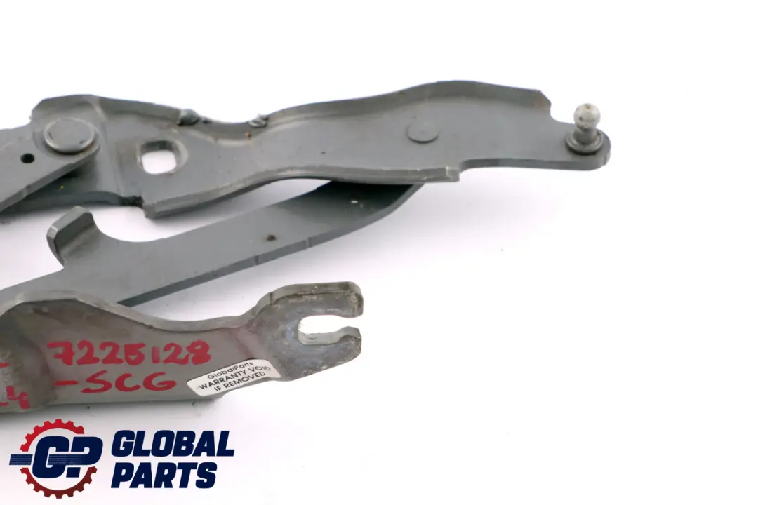 BMW Z4 er E89 Right Engine Hood Bonnet Hinge O/S Spacegrau Grey A52 7191512 - SKU 7225128-SCG - Part number 7225128