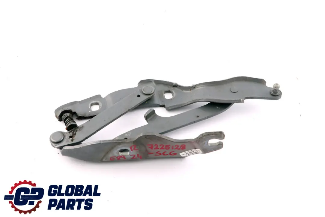 Right Engine Hood Bonnet Hinge O/S Spacegrau Grey A52 7191512 to BMW Z4 er E89 with Part number 7225128 BMW Z4 er E89 Right Engine Hood Bonnet Hinge O/S Spacegrau Grey A52 7191512 - SKU 7225128-SCG - Part number 7225128