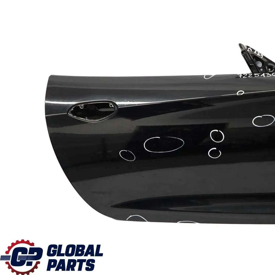 BMW Z4 Series E89 Convertible Front Right Door O/S Schwarz 2 Jet Black - 668 - SKU 7225136-SCH - Part number 7225136