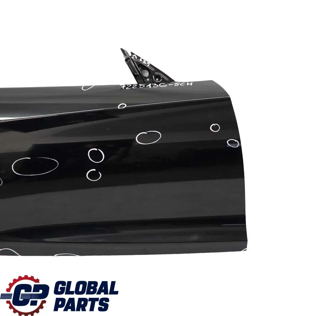 BMW Z4 Series E89 Convertible Front Right Door O/S Schwarz 2 Jet Black - 668 - SKU 7225136-SCH - Part number 7225136