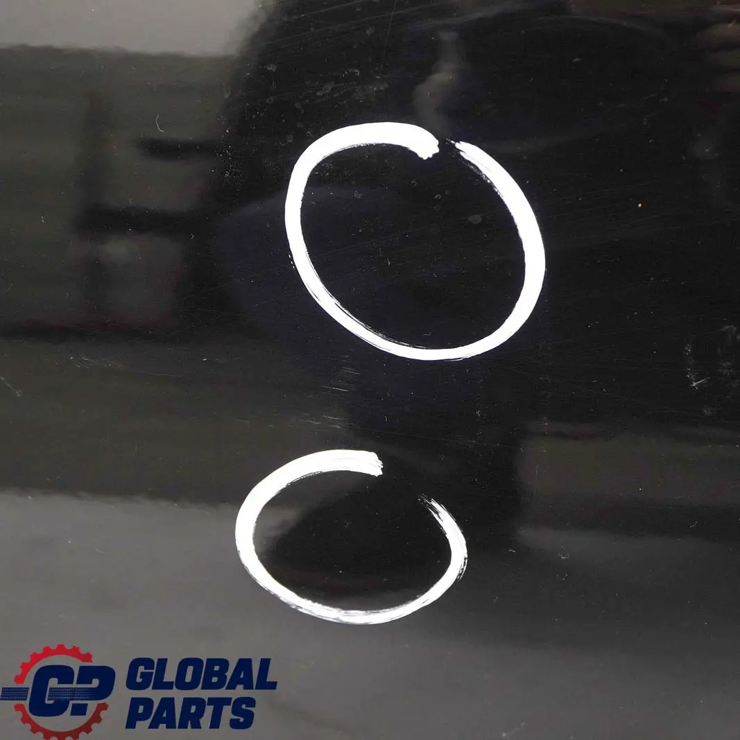 BMW Z4 Series E89 Convertible Front Right Door O/S Schwarz 2 Jet Black - 668 - SKU 7225136-SCH - Part number 7225136