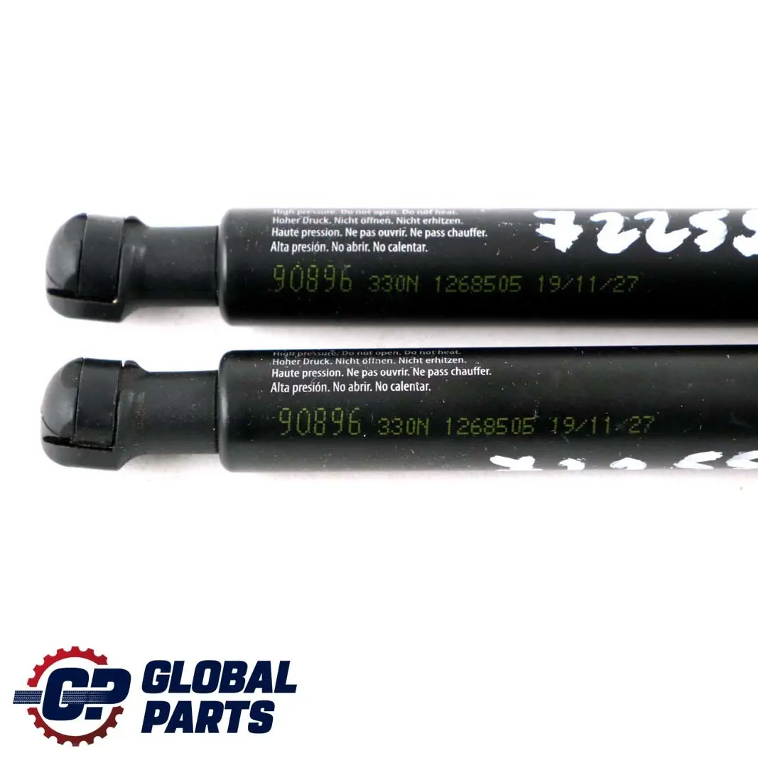 Pressurizzato Cofano Motore Primavera Set per BMW E92 M3 E92 LCI Gas con numero di parte 7225517 BMW E92 M3 E92 LCI Gas Pressurizzato Cofano Motore Primavera Set - SKU 7225517 - Numero di parte 7225517