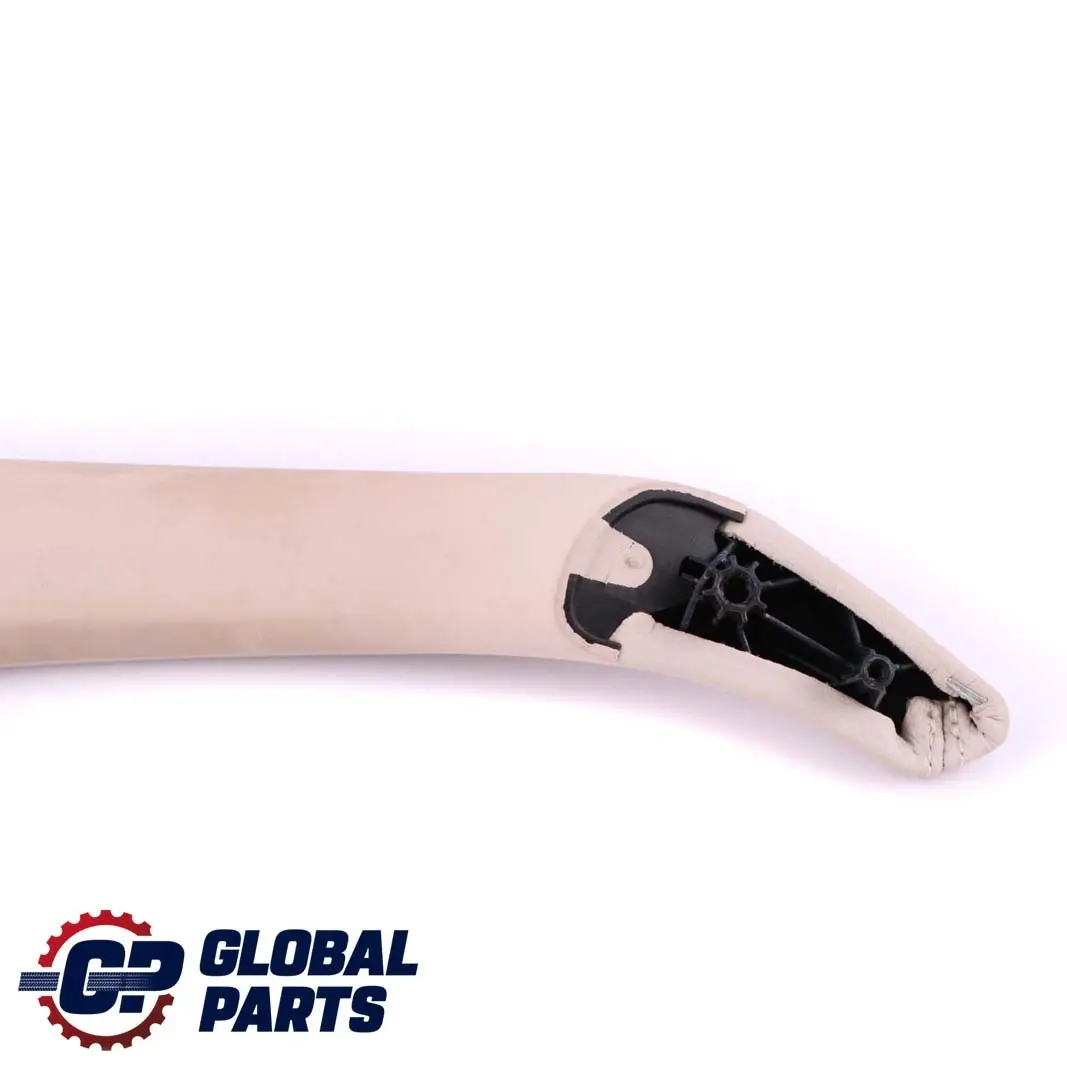 Carrier Support Door Panel Pull Handle Trim Rear Right O/S Oyster to BMW F10 F11 with Part number 7225858 BMW F10 F11 Carrier Support Door Panel Pull Handle Trim Rear Right O/S Oyster - SKU 7225858 - Part number 7225858