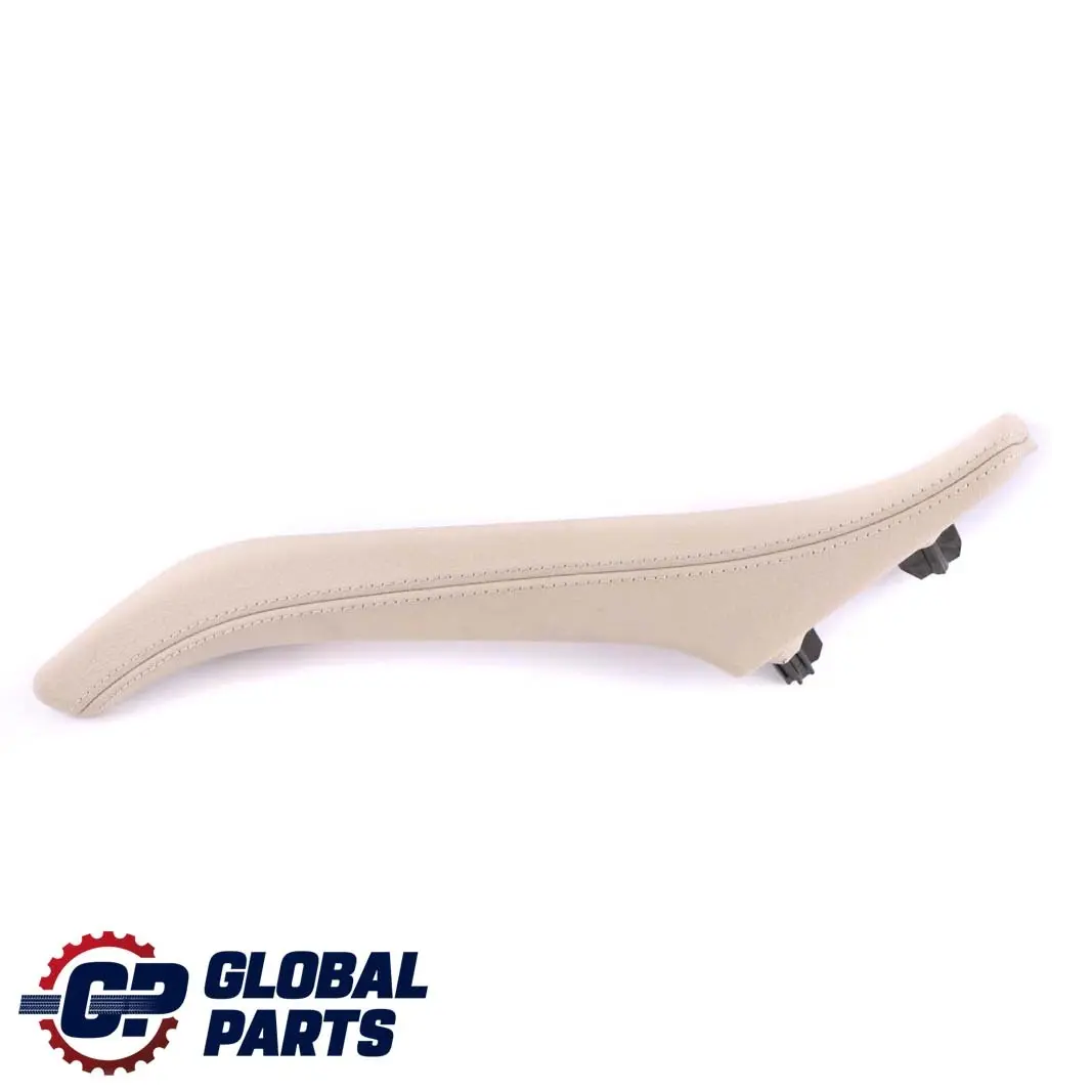 BMW F10 F11 Carrier Support Door Panel Pull Handle Trim Rear Right O/S Oyster - SKU 7225858 - Part number 7225858
