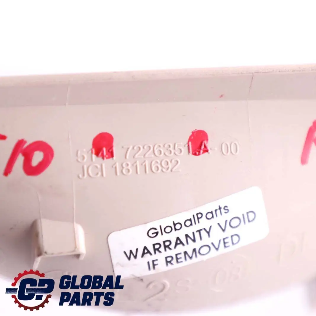 Osłona Klamki Lewa Oyster 7226351 do BMW F10 F11 o numerze 7226369 BMW F10 F11 Osłona Klamki Lewa Oyster 7226351 - SKU 7226369 - Numer Części 7226369