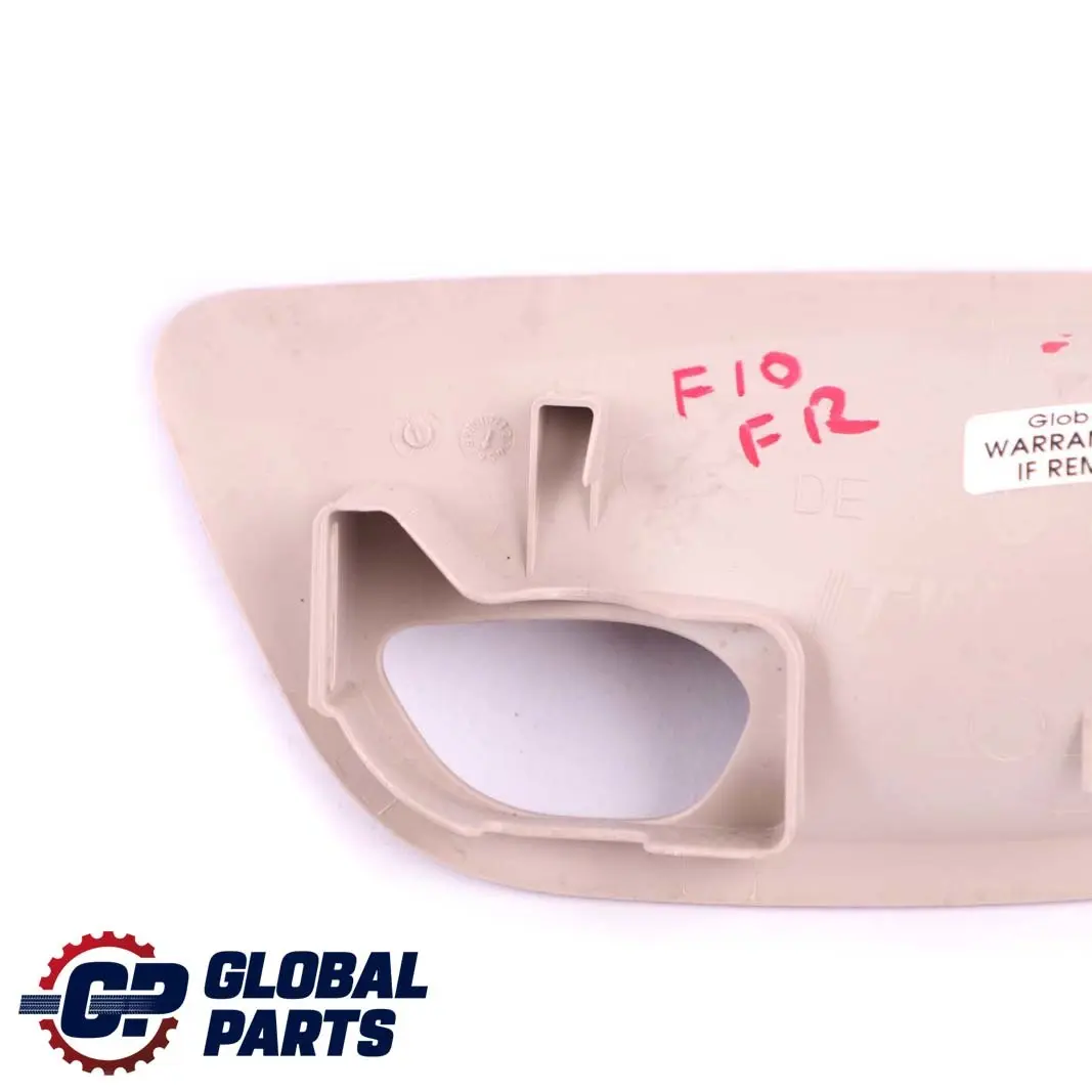 BMW 5 Series F10 F11 Inside Right O/S Door Opener Cover Trim Oyster - SKU 7226370 - Part number 7226352