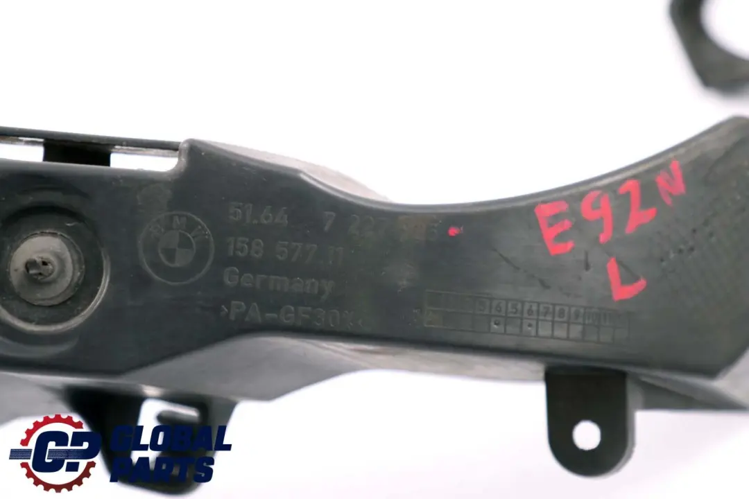 Support De Phare Gauche pour BMW E92 E93 LCI à propos du numéro de pièce 7227925 BMW E92 E93 LCI Support De Phare Gauche - SKU 7227925 - Numéro de pièce 7227925