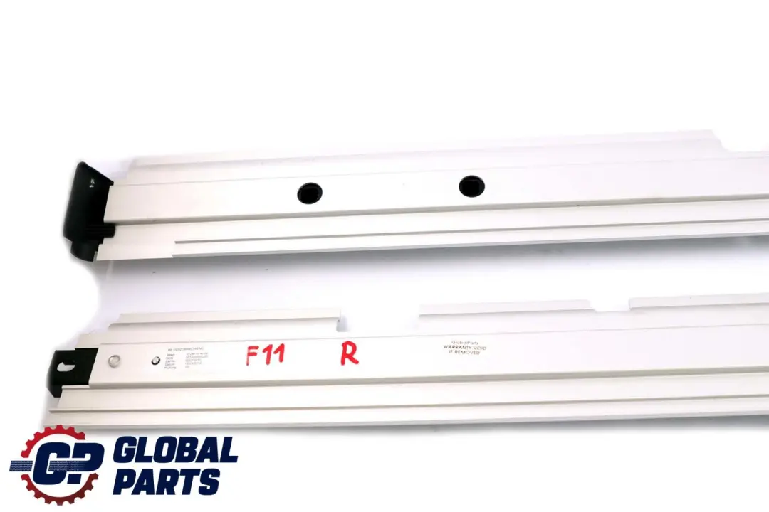 BMW 5 Series F11 LCI Boot Trunk Lid Tailgate Left Right Lashing Rail Set N/O/S - SKU 7228709 7228710 - Part number 7228709 7228710