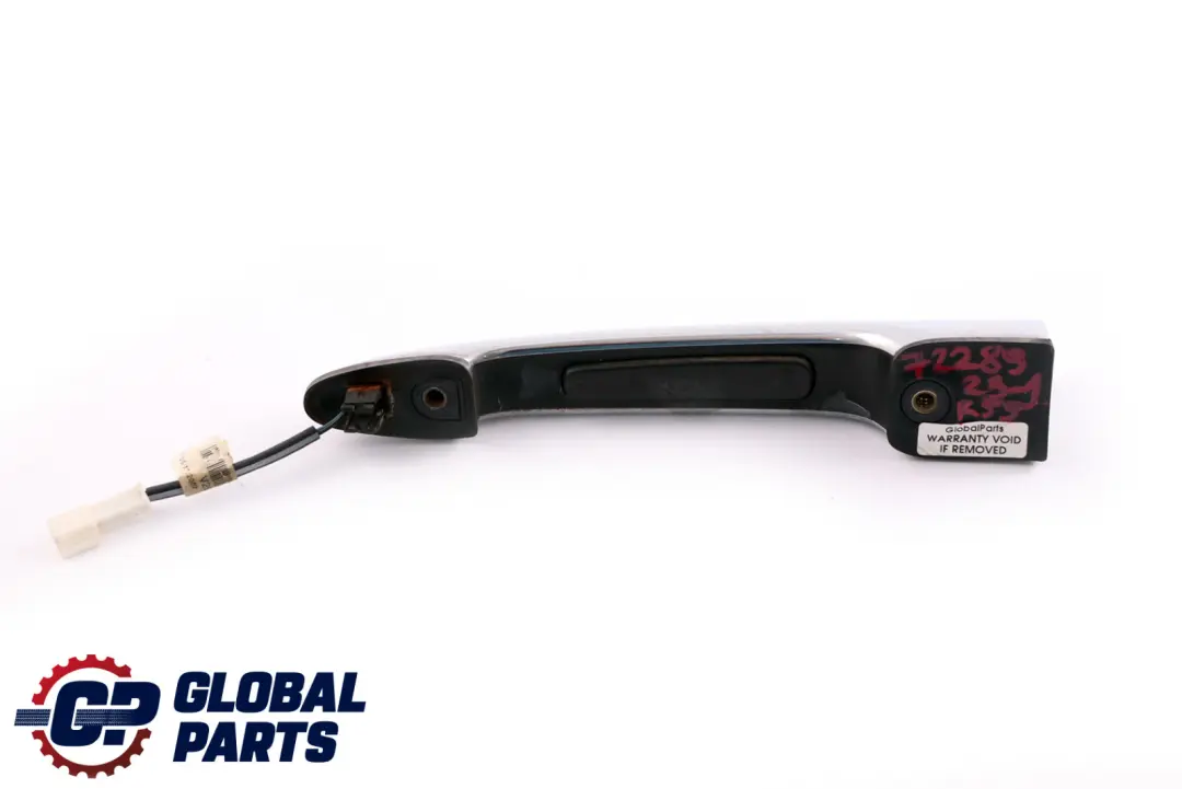 Chrome Rear Left Right Handle Bracket Splitdoor to BMW Mini Cooper 1 R55 with Part number 7228923 BMW Mini Cooper 1 R55 Chrome Rear Left Right Handle Bracket Splitdoor - SKU 7228923-1 - Part number 7228923