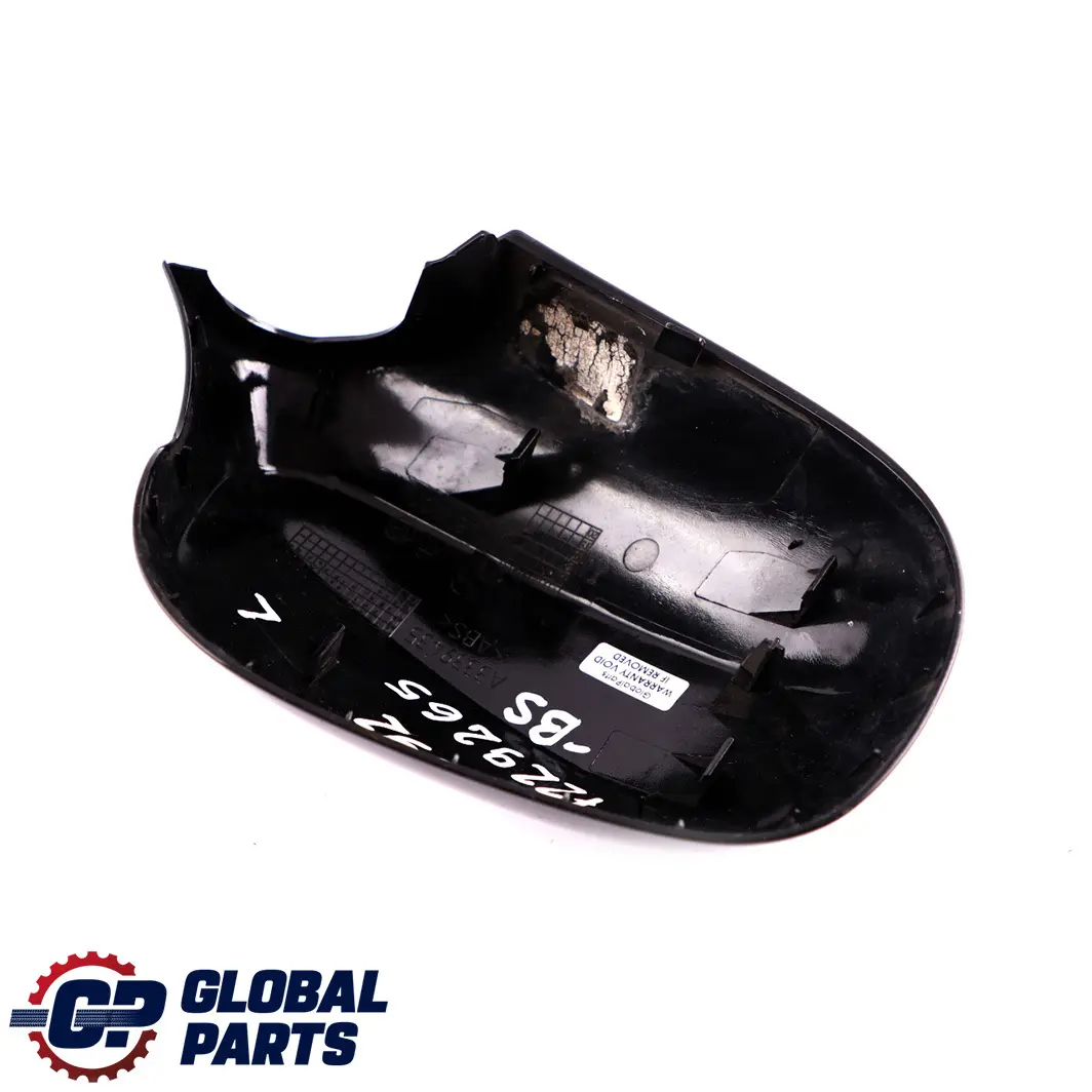 BMW 3 E92 E93 LCI Left Cover Cap N/S Casing Housing Wing Mirror Black - SKU 7229265-BLK - Part number 7229265