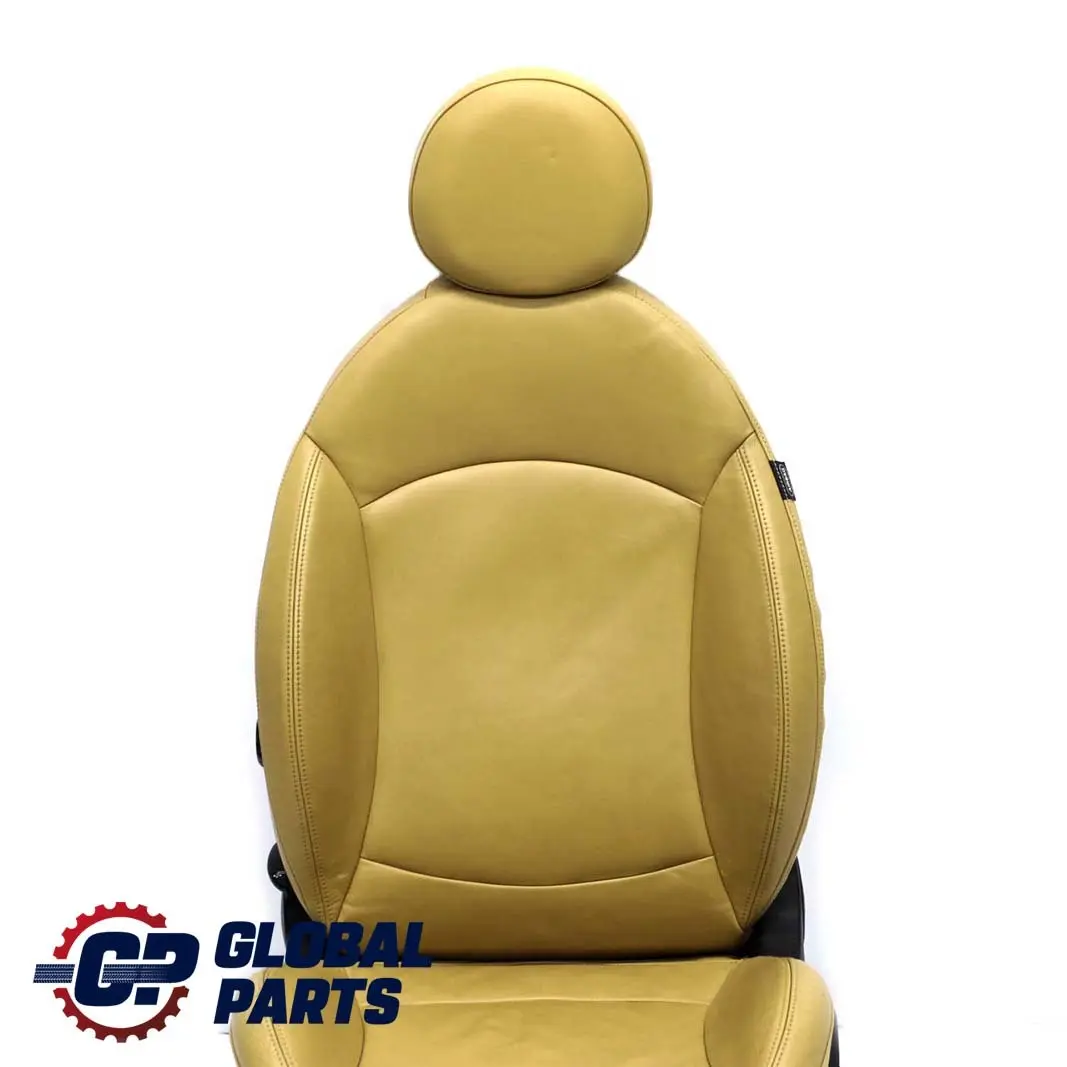 Mini Cooper One R55 R56 R57 Heated Sport Leather Beige Front Left N/S Seat - SKU 7229523 - Part number 7229523