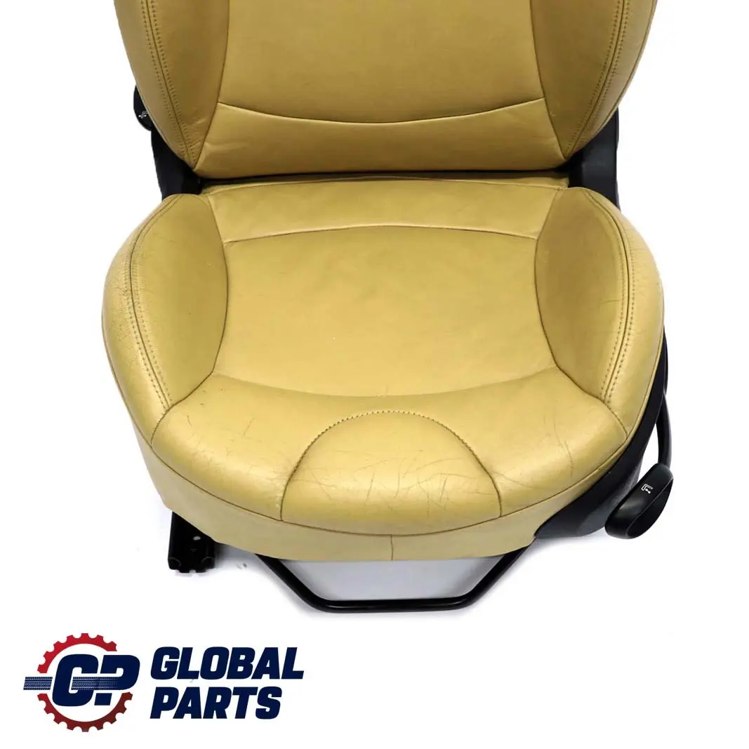 Sportsitze Sitzheizung Vorne Links Sport Sitz Leder Beige für Mini Cooper R55 R56 mit Teilenummer 7229523 Mini Cooper R55 R56 Sportsitze Sitzheizung Vorne Links Sport Sitz Leder Beige - SKU 7229523 - Teilenummer 7229523