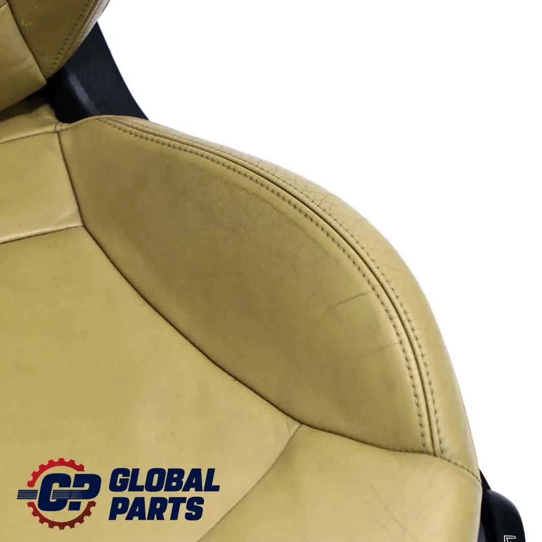 Sportsitze Sitzheizung Vorne Links Sport Sitz Leder Beige für Mini Cooper R55 R56 mit Teilenummer 7229523 Mini Cooper R55 R56 Sportsitze Sitzheizung Vorne Links Sport Sitz Leder Beige - SKU 7229523 - Teilenummer 7229523