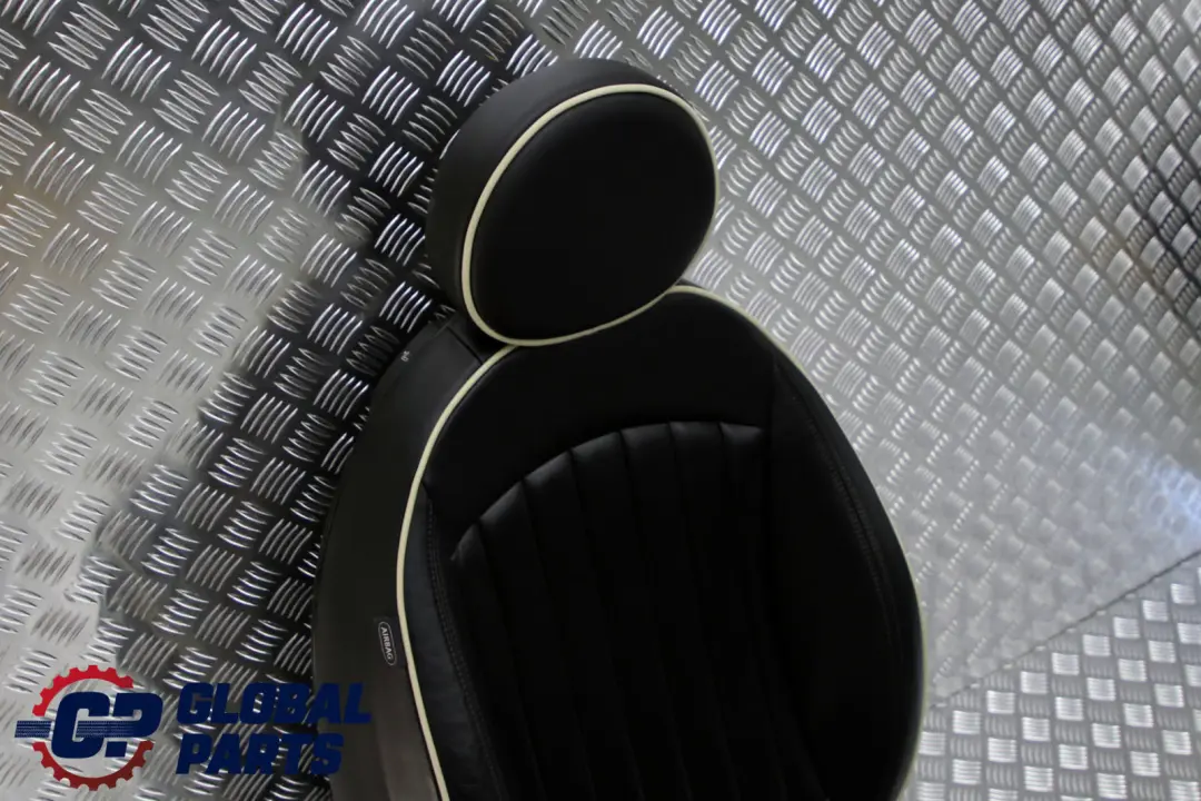 BMW MINI Cooper One R55 R56 R57 Sportsitz schwarz Leder vorne rechts - SKU 7229550-1 - Teilenummer 7229550