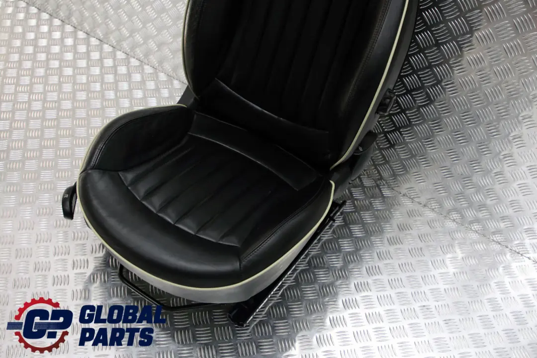 Leather Front Right Seat Side O/S to BMW MINI Cooper One R55 R56 R57 Sport Black with Part number 7229550 BMW MINI Cooper One R55 R56 R57 Sport Black Leather Front Right Seat Side O/S - SKU 7229550-1 - Part number 7229550