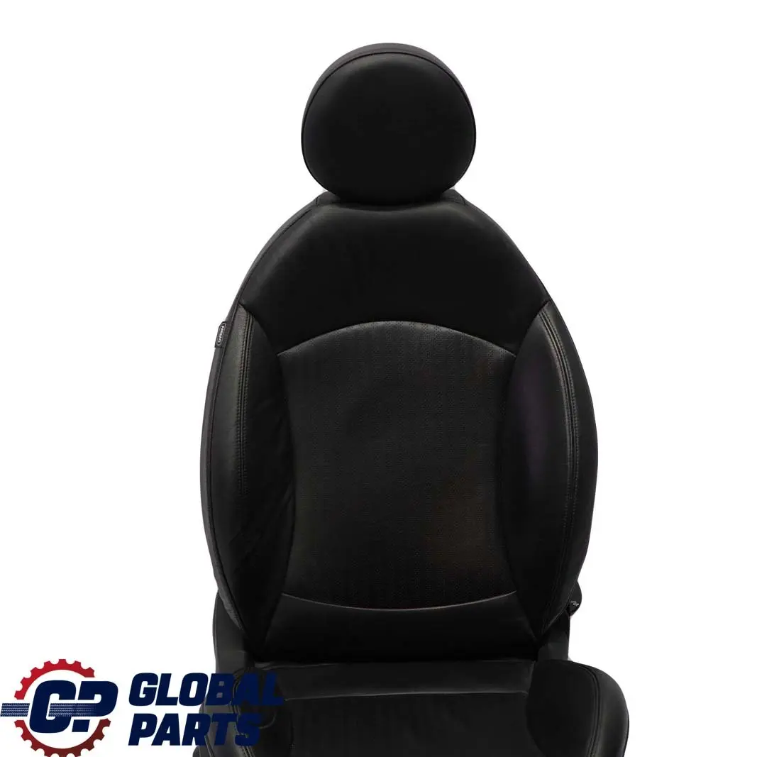 MINI Cooper One R55 R56 R57 Heated Sport Black Leather Front Right O/S Seat Side - SKU 7229558-1 - Part number 7229558