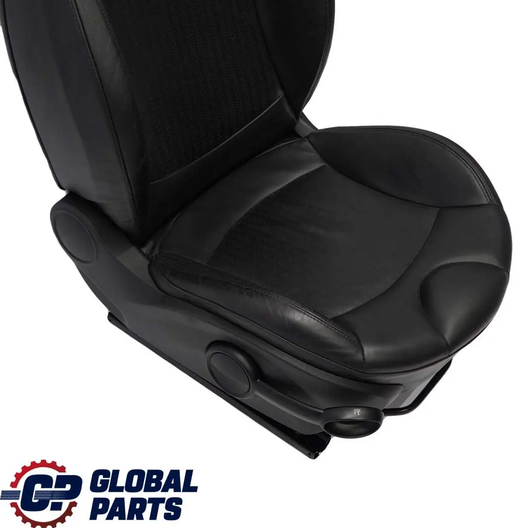 MINI Cooper One R55 R56 R57 Heated Sport Black Leather Front Right O/S Seat Side - SKU 7229558-1 - Part number 7229558