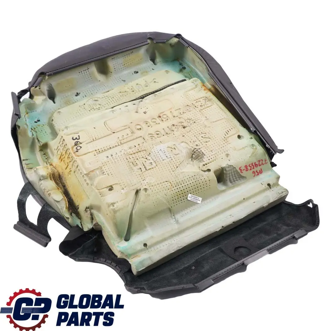 Mini Cooper R55 R56 R57 R58 Front Right Seat O/S Cover Black Leather Punch - SKU 7229558-3 - Part number 7229558