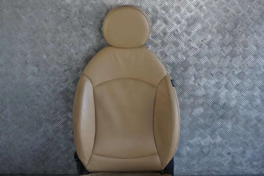 Heated Sport Leather Beige Front Left N/S to BMW Mini Cooper One R55 R56 R57 with Part number 7229569 BMW Mini Cooper One R55 R56 R57 Heated Sport Leather Beige Front Left N/S - SKU 7229569-2 - Part number 7229569