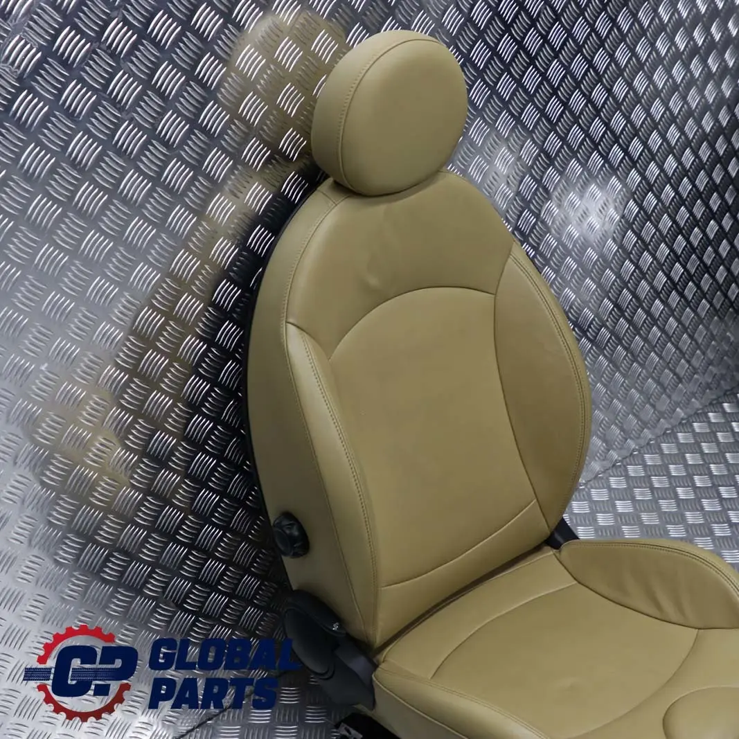 BMW Mini Cooper One R55 R56 R57 Sport Beige Sportsitz Vorne Links Sitz - SKU 7229569-3 - Teilenummer 7229569