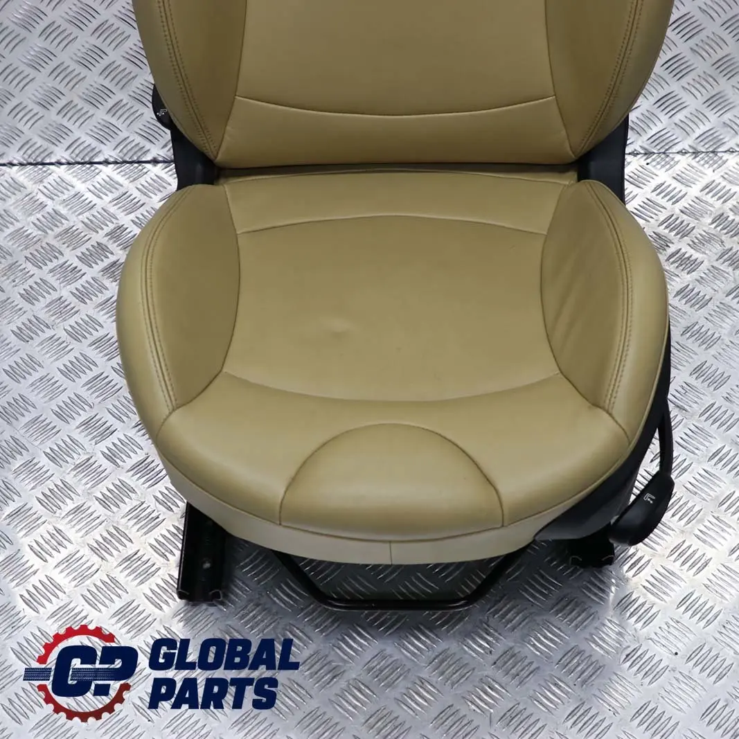 Mini Cooper One R55 R56 R57 Sport Seat Leather Beige Front Left N/S - SKU 7229569-3 - Part number 7229569