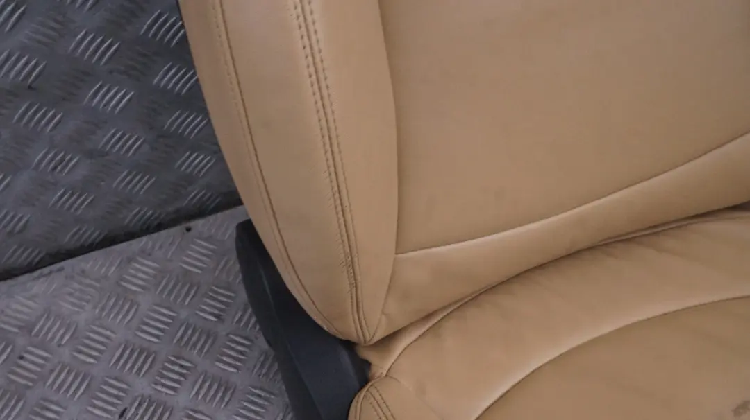 Leather Beige Front Right O/S Seat Driver Side to Mini Cooper R55 R56 R57 Sport with Part number 7229570 Mini Cooper R55 R56 R57 Sport Leather Beige Front Right O/S Seat Driver Side - SKU 7229570-1 - Part number 7229570